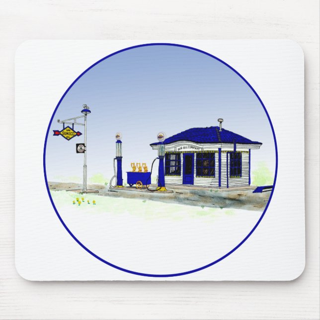 Mousepad Estação Sun Oil (Frente)