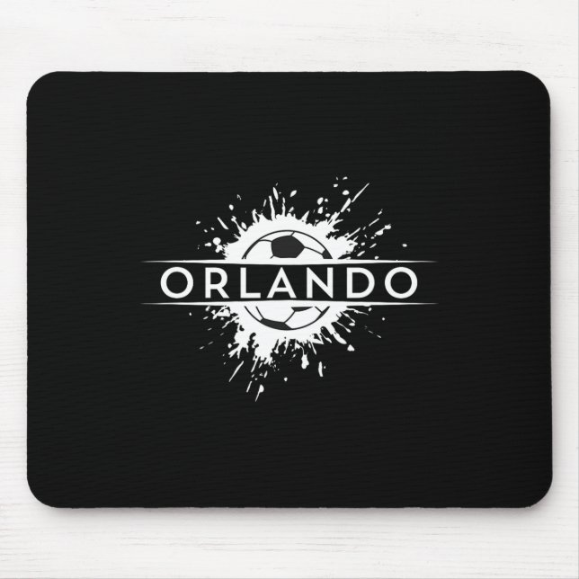 Mousepad Estádio de Futebol de Orlando Fã de Futebol Mostre (Frente)