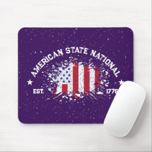Mousepad Estado Americano Bandeira da Paz Esplat Est 1776