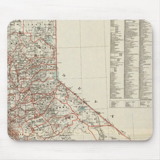 Mousepad Estado da Califórnia 2 (Frente)