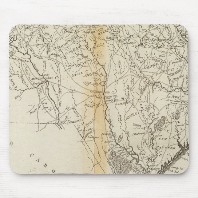 Mousepad Estado da Carolina do Norte (Frente)