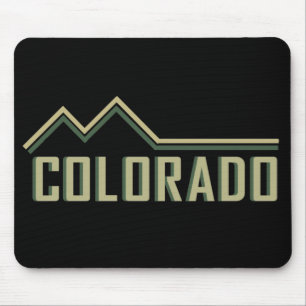 Mousepad estado das montanhas coloridas