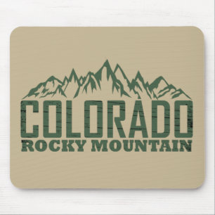 Mousepad estado das montanhas coloridas