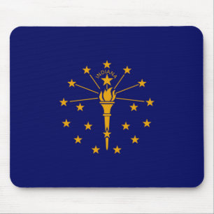 Mousepad Estado de Indiana Flag Design