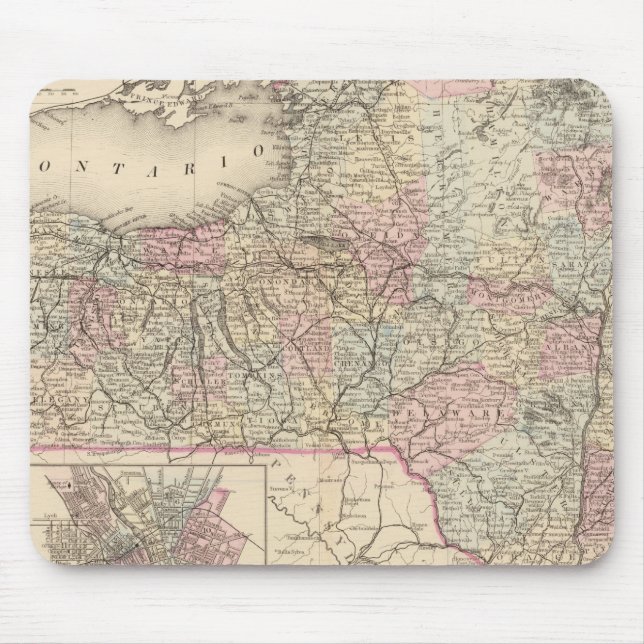 Mousepad Estado de Nova Iorque (Frente)