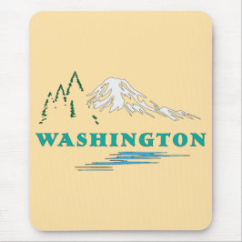 Mousepad Estado de Washington Estados Unidos da América