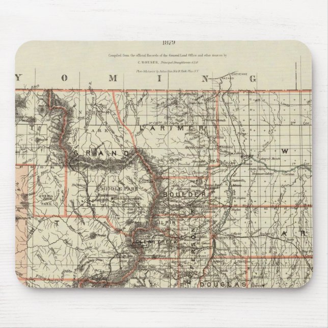 Mousepad Estado do Colorado (Frente)