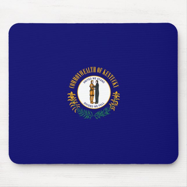 Mousepad Estado do Kentucky Flag Design (Frente)