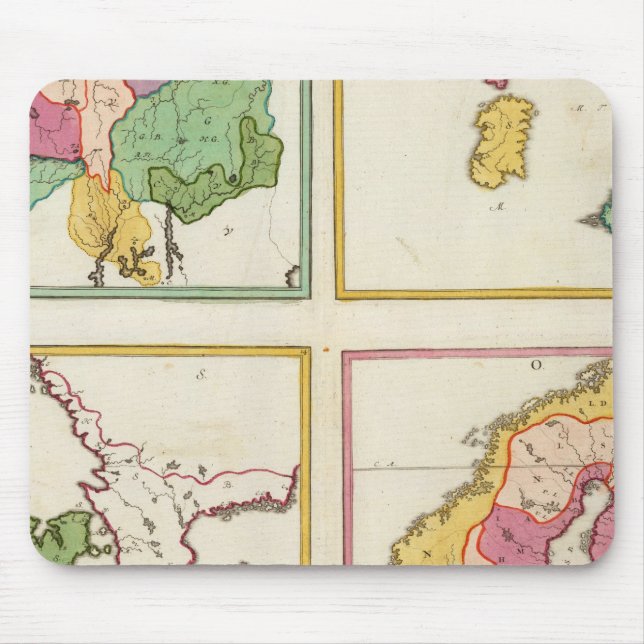 Mousepad Estados Bálticos (Frente)