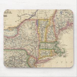 Mousepad Estados de Maine, New Hampshire, Vermont