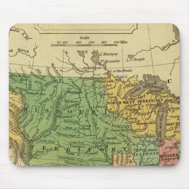 Mousepad Estados Unidos 6 (Frente)