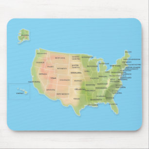 Mousepad Estados Unidos Da América