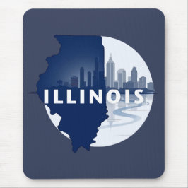 Mousepad Estados Unidos da América do Illinois