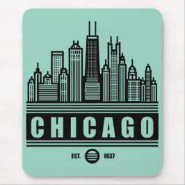 Mousepad Estados Unidos de Chicago Illinois