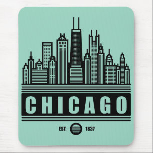 Mousepad Estados Unidos de Chicago Illinois