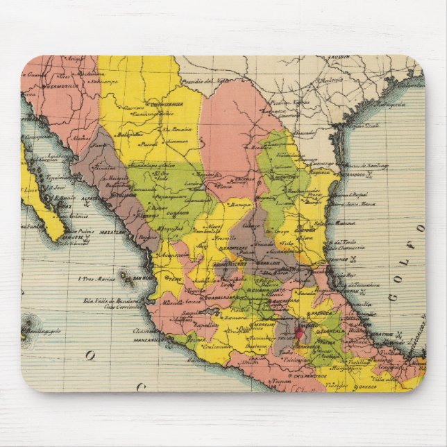 Mousepad Estados Unidos do México 2 (Frente)