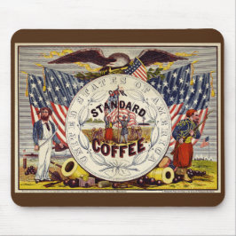 Mousepad Estados Unidos Nosso Café Padrão