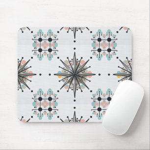 Mousepad Estallido Atômico Retro Moderno de Meados do Sécul