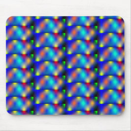 Mousepad Estampa colorida, 'escama quadrada'.