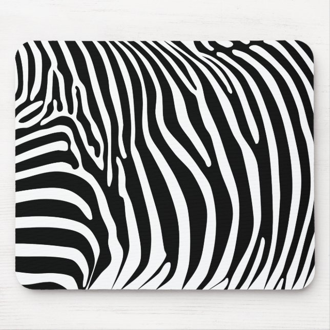 Mousepad Estampa de Zebra (Frente)