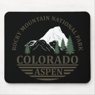 Mousepad estância de esqui Colorado Aspen