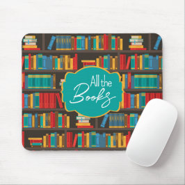 Mousepad Estante de Leitura Amor