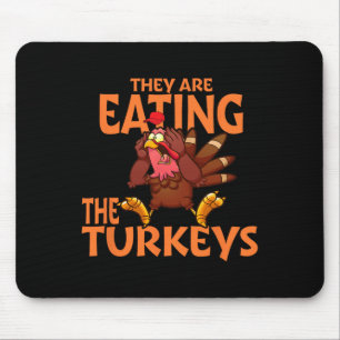 Mousepad Estão Comendo A Turquia Engraçada Donald Trump Tha