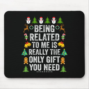 Mousepad Estar Relacionado A Mim, Divertido Combinação Fami