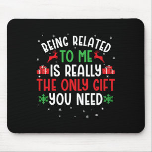 Mousepad Estar Relacionado A Mim Engraçada Família Tee Cou