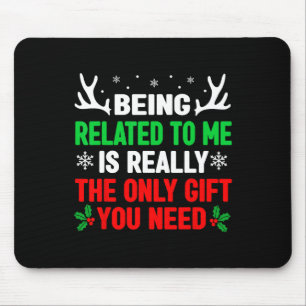 Mousepad Estar Relacionado A Mim, Feliz Natal, Mulheres Hom