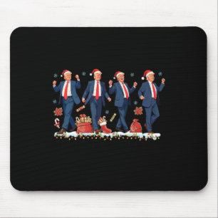 Mousepad Estarei Em Casa Para Papais noeis De Natal Trump D