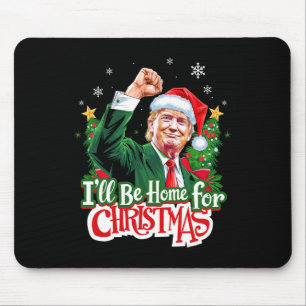 Mousepad Estarei Em Casa Para Papais noeis Engraçados De Na