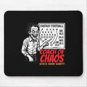 Mousepad Estatísticas do Treinador do Caos Sobre a Sanidade