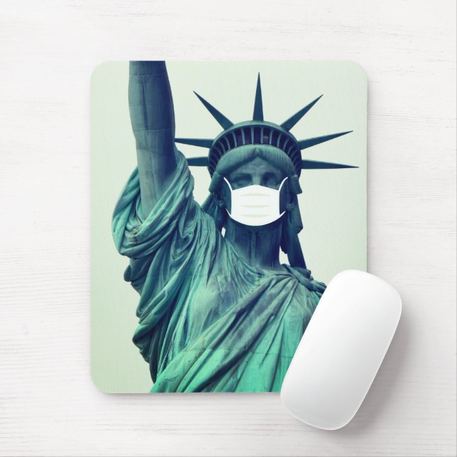 Mousepad Estátua da Liberdade (Com mouse)