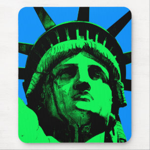 Mousepad Estátua da liberdade do pop art