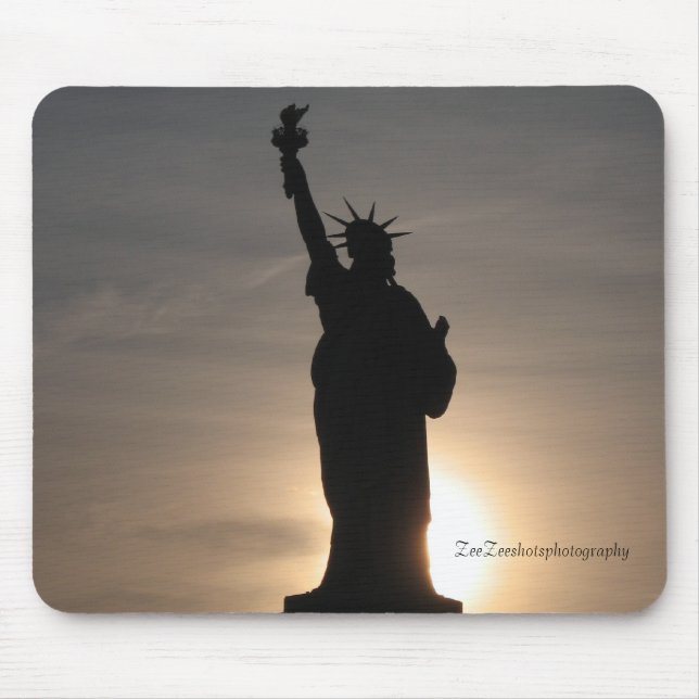Mousepad Estátua da liberdade, ZeeZeeshotsphotography (Frente)
