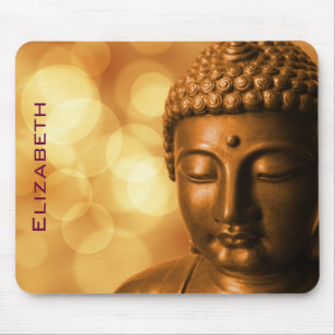 Mousepad Estátua de bronze de Buddha personalizada