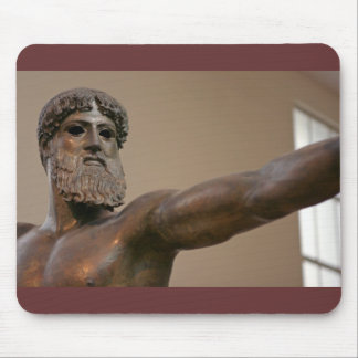 Mousepad Estátua de bronze de Zeus na piscina de Atenas