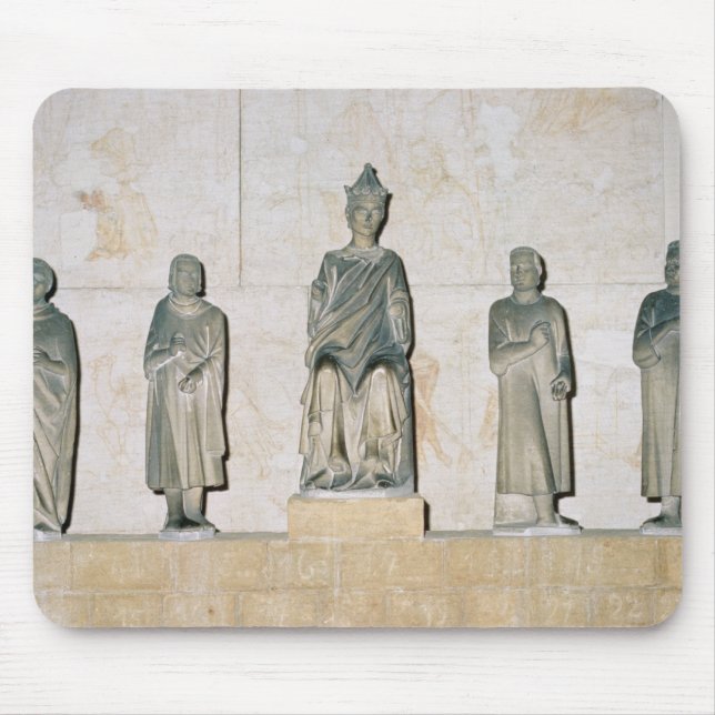 Mousepad Estátua de Henry VII, imperador romano santamente (Frente)