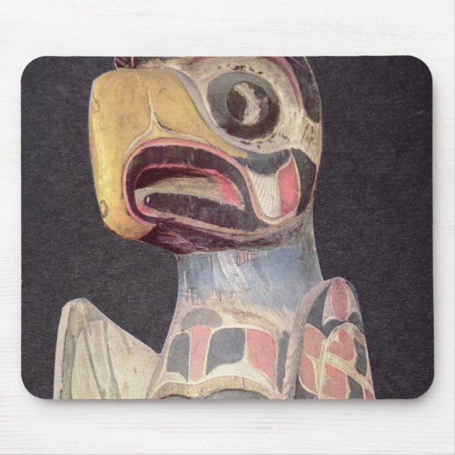 Mousepad Estátua de "Thunderbird" do Haida (madeira (Frente)