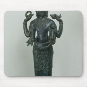 Mousepad Estátua de Vishnu em seu formulário triplo de