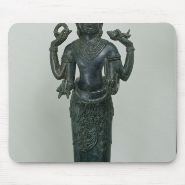 Mousepad Estátua de Vishnu em seu formulário triplo de (Frente)