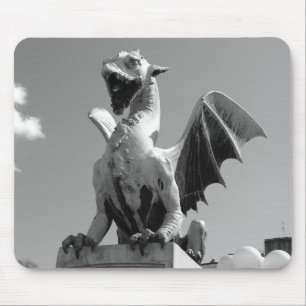 Mousepad Estátua do dragão em Ljubljana Slovenia