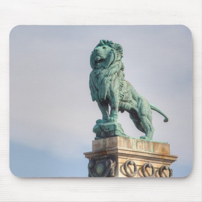 Mousepad Estátua do Leão de Bronze (Frente)