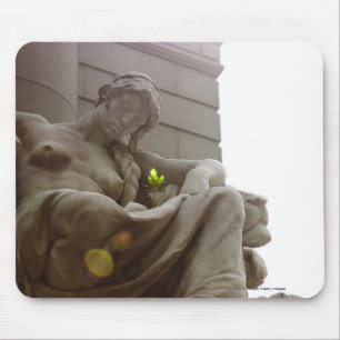 Mousepad Estátua indiana americana do Museu Nacional