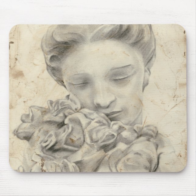 Mousepad Estátua no Jardim I (Frente)