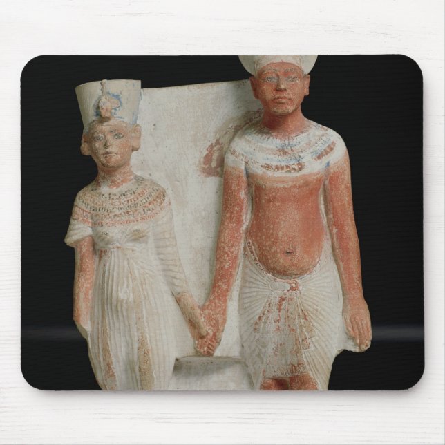 Mousepad Estatueta de Amenophis IV e de Nefertiti (Frente)