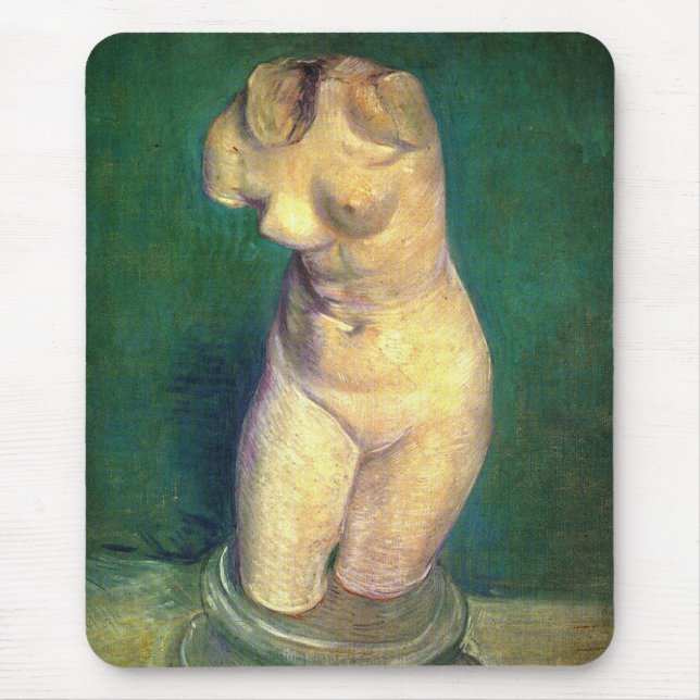 Mousepad Estatueta de planetas Female Torso por Vincent van (Frente)