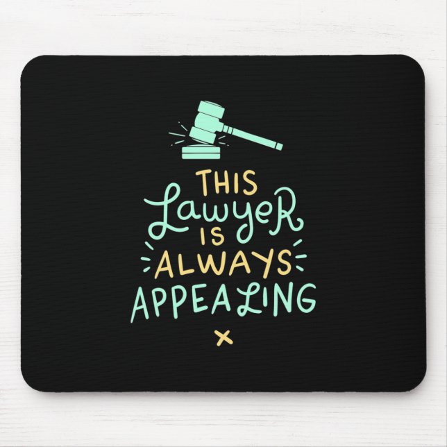 Mousepad Este Advogado É Sempre Apelante (Frente)