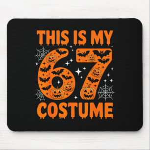 Mousepad Este É Meu 67 Fantasia 6 7 Meme Gen Alpha Hallowee